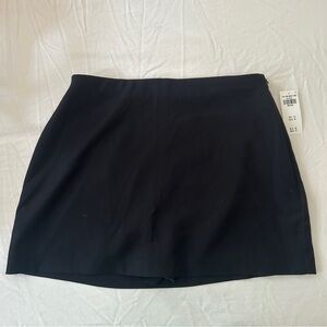 A&F Black Mini Skort